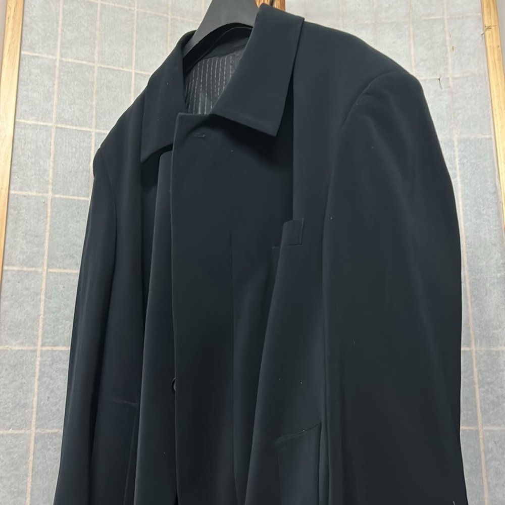 FALCONE MEN OVER COAT
Classic Black Button-Up Coat - Picture 10 of 10
